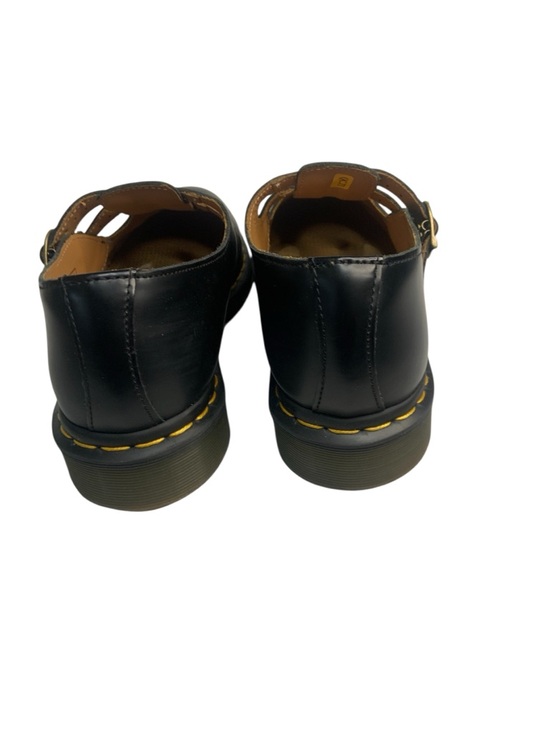 Dr. Martens Black Leather Mary Jane Flats size 10 Women’s - Picture 6 of 7